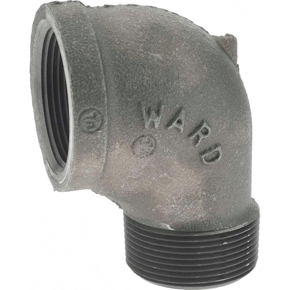 Black 90 &deg; Street Elbow: 1-1/2