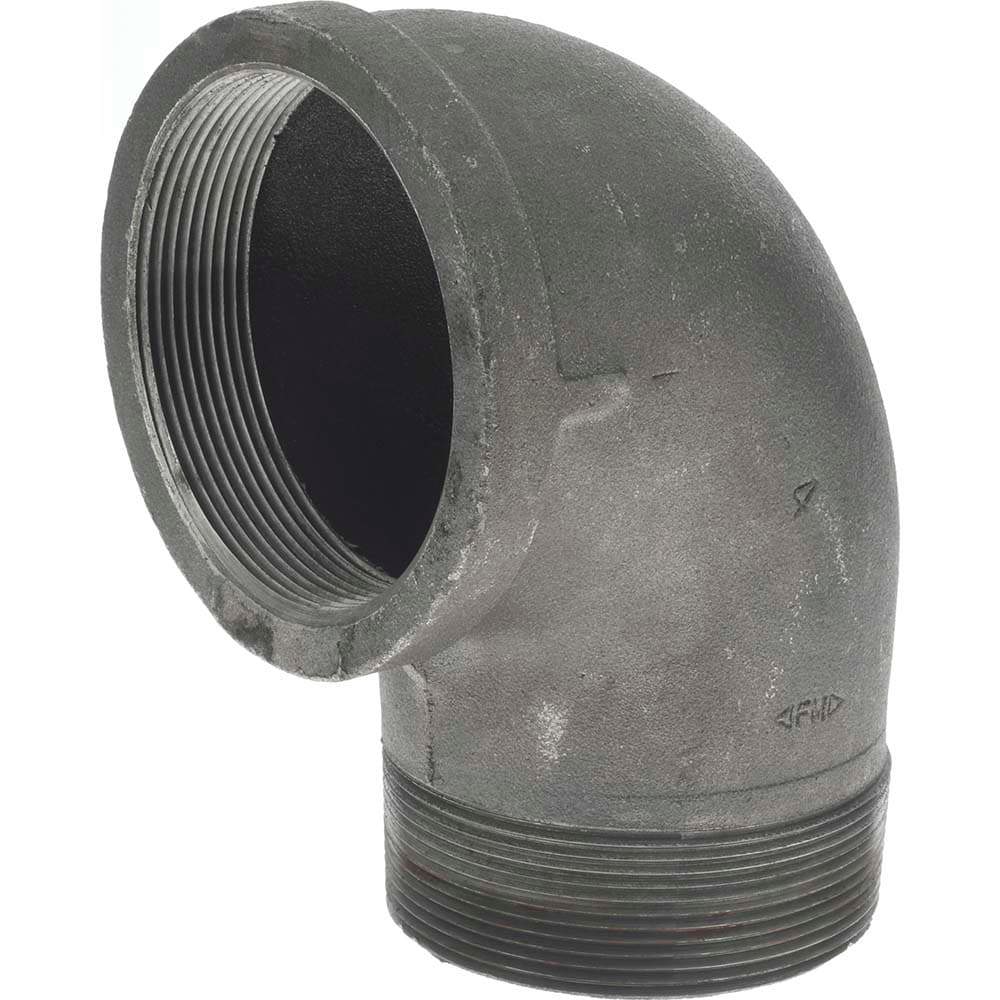 Black 90 &deg; Street Elbow: 4