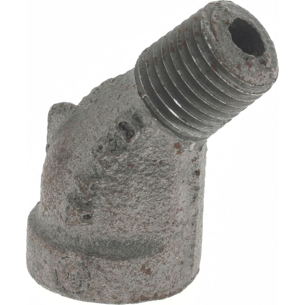 Black 45 &deg; Street Elbow: 1/4