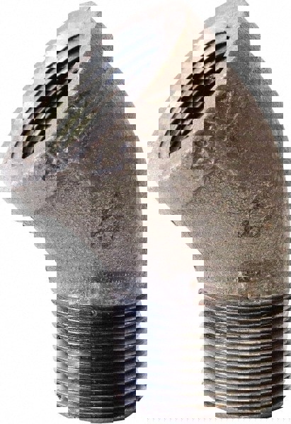 Black 45 &deg; Street Elbow: 2