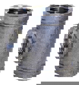 1-1/2X1-1/2X1/2 BLK MI 150# TEE