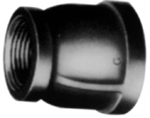Black Reducing Coupling: 1 x 1/4