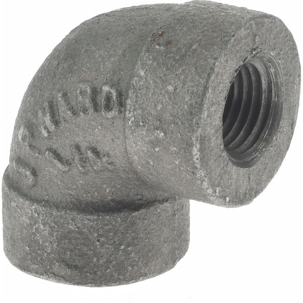 Black 90 &deg; Elbow: 1/4