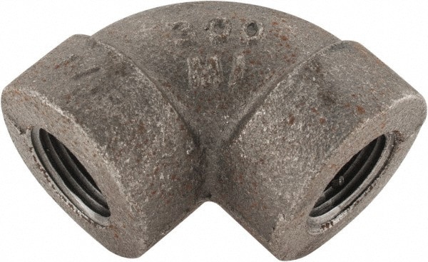 Black 90 &deg; Elbow: 3/8