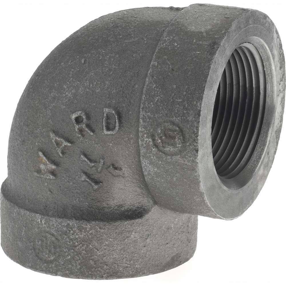 Black 90 &deg; Elbow: 1-1/4