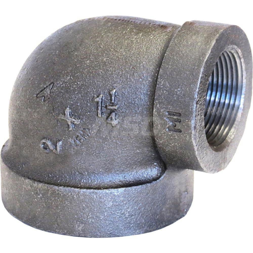 Black 90 &deg; Elbow: 1 x 1/2