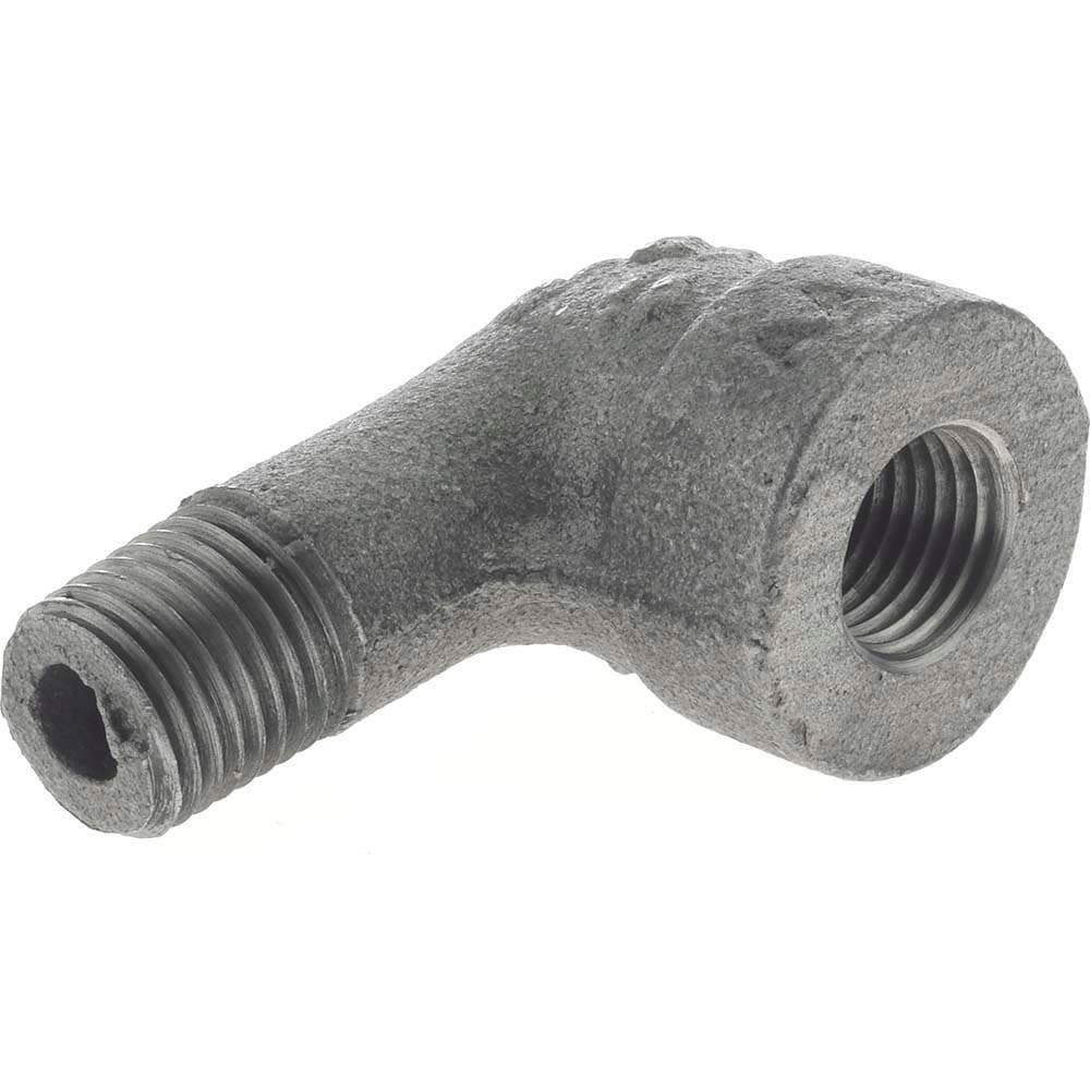Black 90 &deg; Street Elbow: 1/4