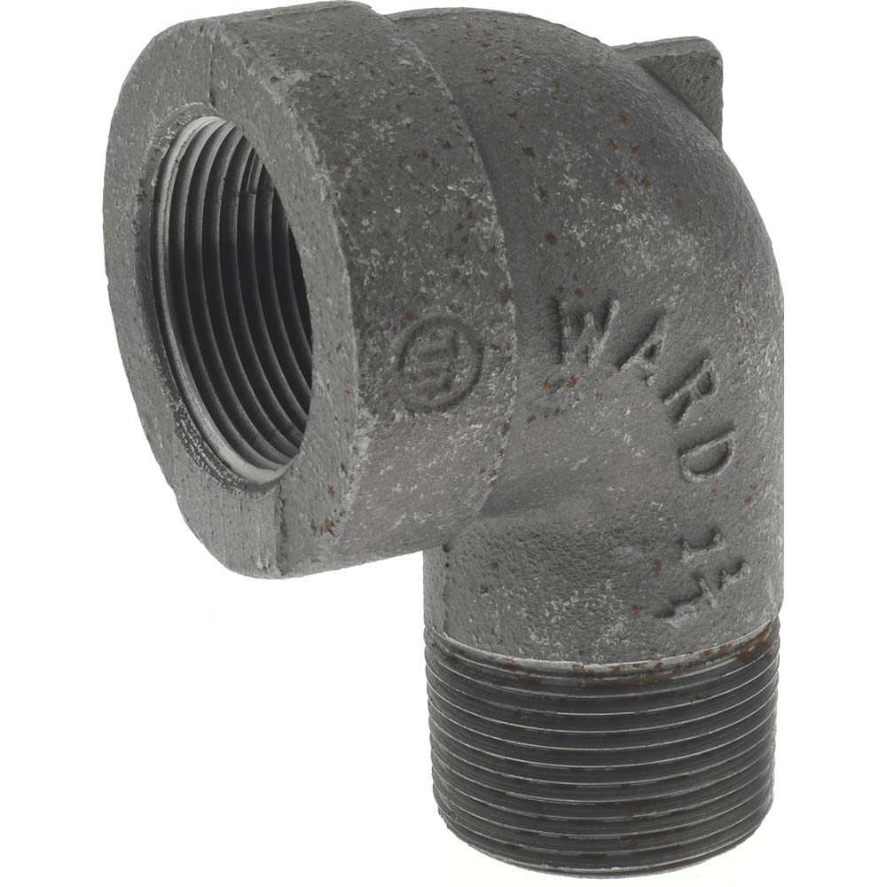 Black 90 &deg; Street Elbow: 1-1/4