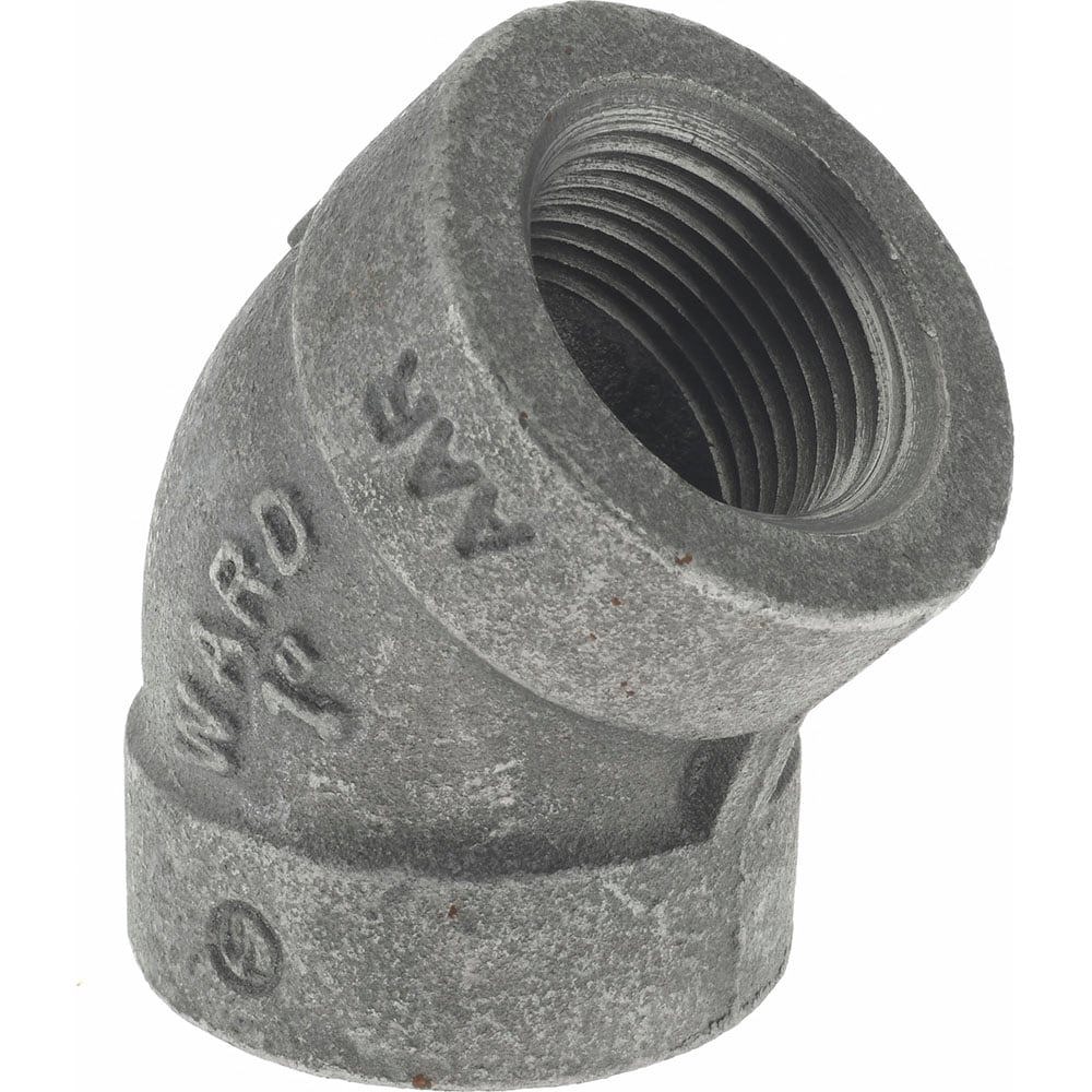 Black 45 &deg; Elbow: 1