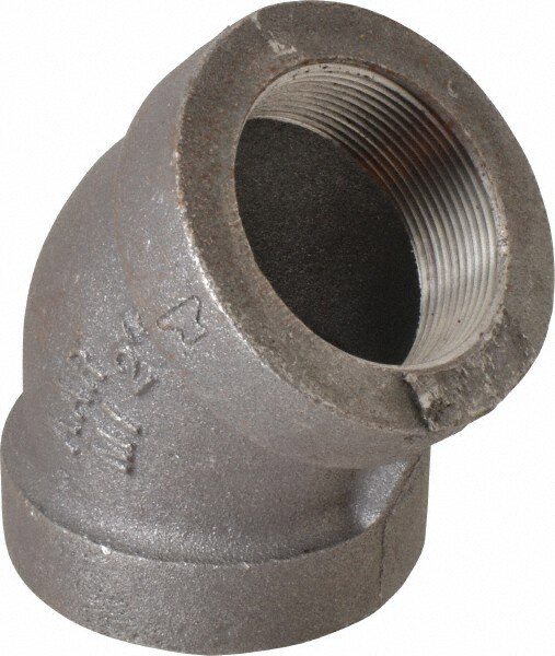 Black 45 &deg; Elbow: 2