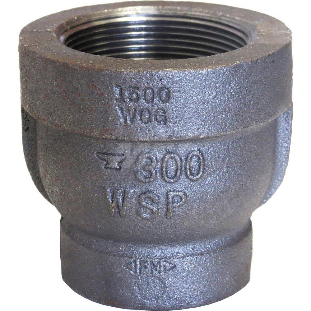 Black Reducing Coupling: 1-1/4 x 1/2