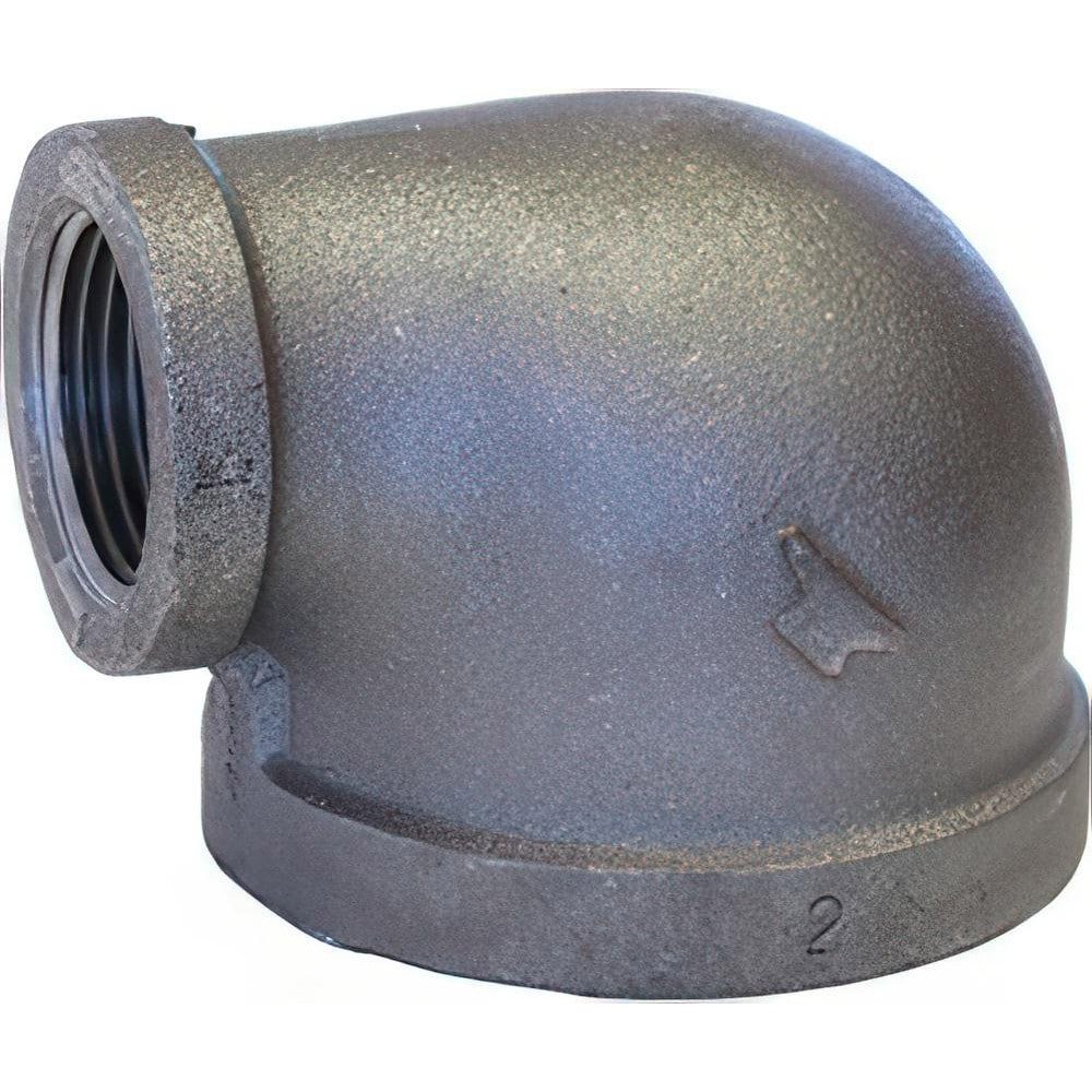 Galvanized Pipe Fittings; Fitting Type: 90 Deg Elbow ; Fitting Size: 3/4 x 1/2 ; Material: Galvanized Malleable Iron ; Fitting Shape: 900 Elbow ; Thread Standard: NPTM; NPTF ; End Connection: MNPT x FNPT