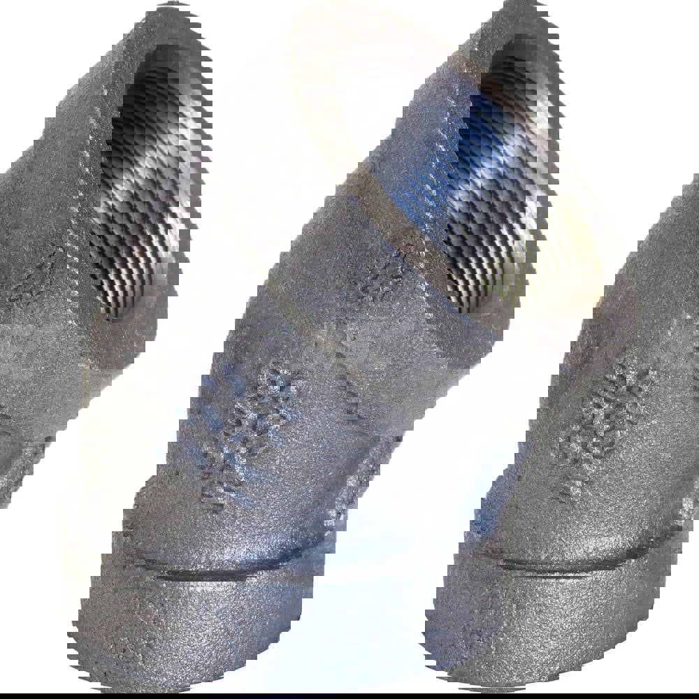 Black 45 &deg; Elbow: 1/4