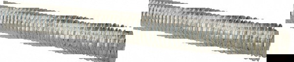 Threaded Rod: 9/16-12, 3' Long, Low Carbon Steel