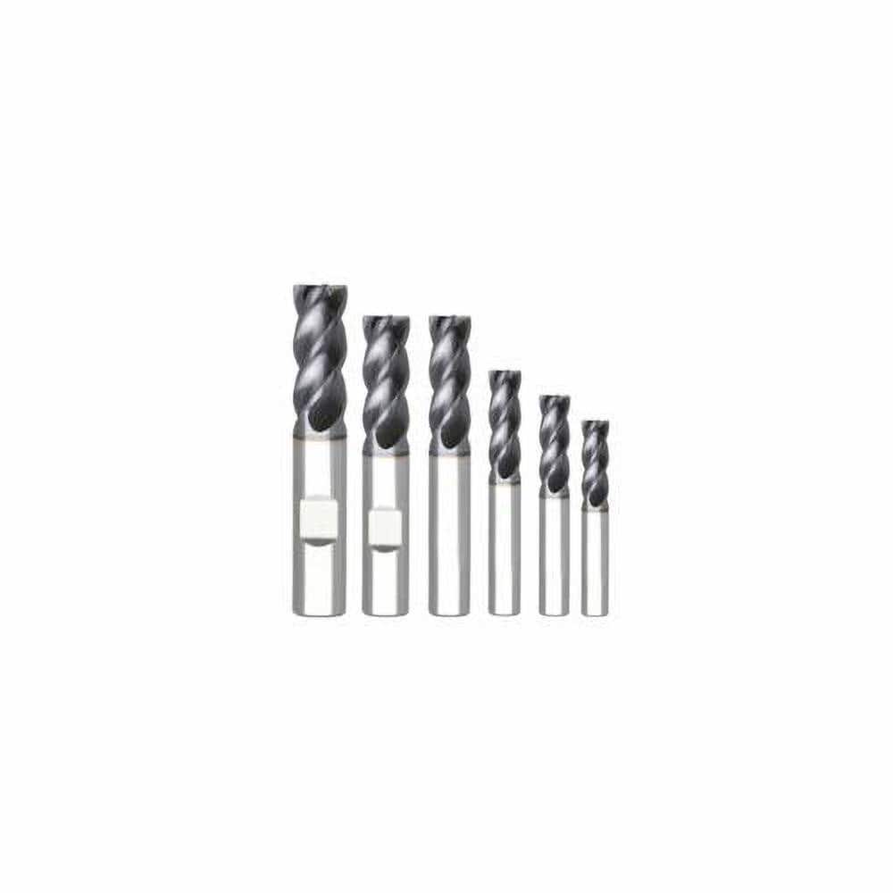 End Mill Set: 1/8 to 1/2