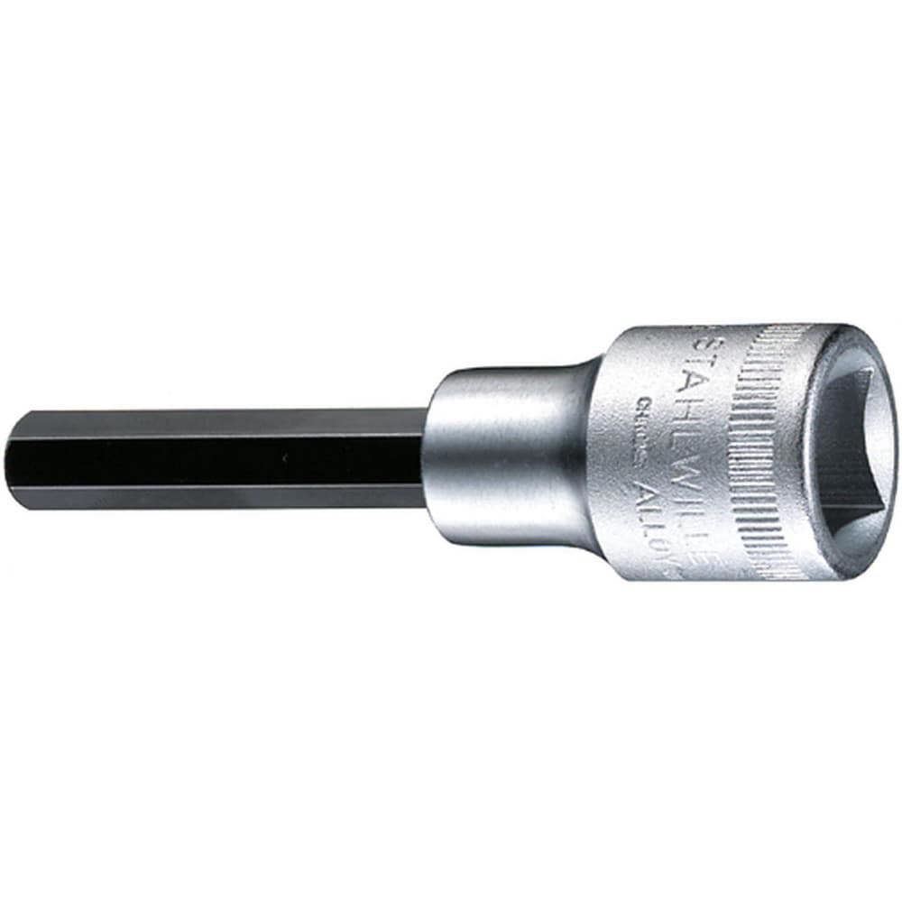 Hand Hex & Torx Bit Sockets; Socket Type: Metric Long Hex Bit Socket ; Hex Size (mm): 7.000 ; Insulated: No ; Tether Style: Not Tether Capable ; Material: Chrome Alloy Steel ; Finish: Chrome-Plated