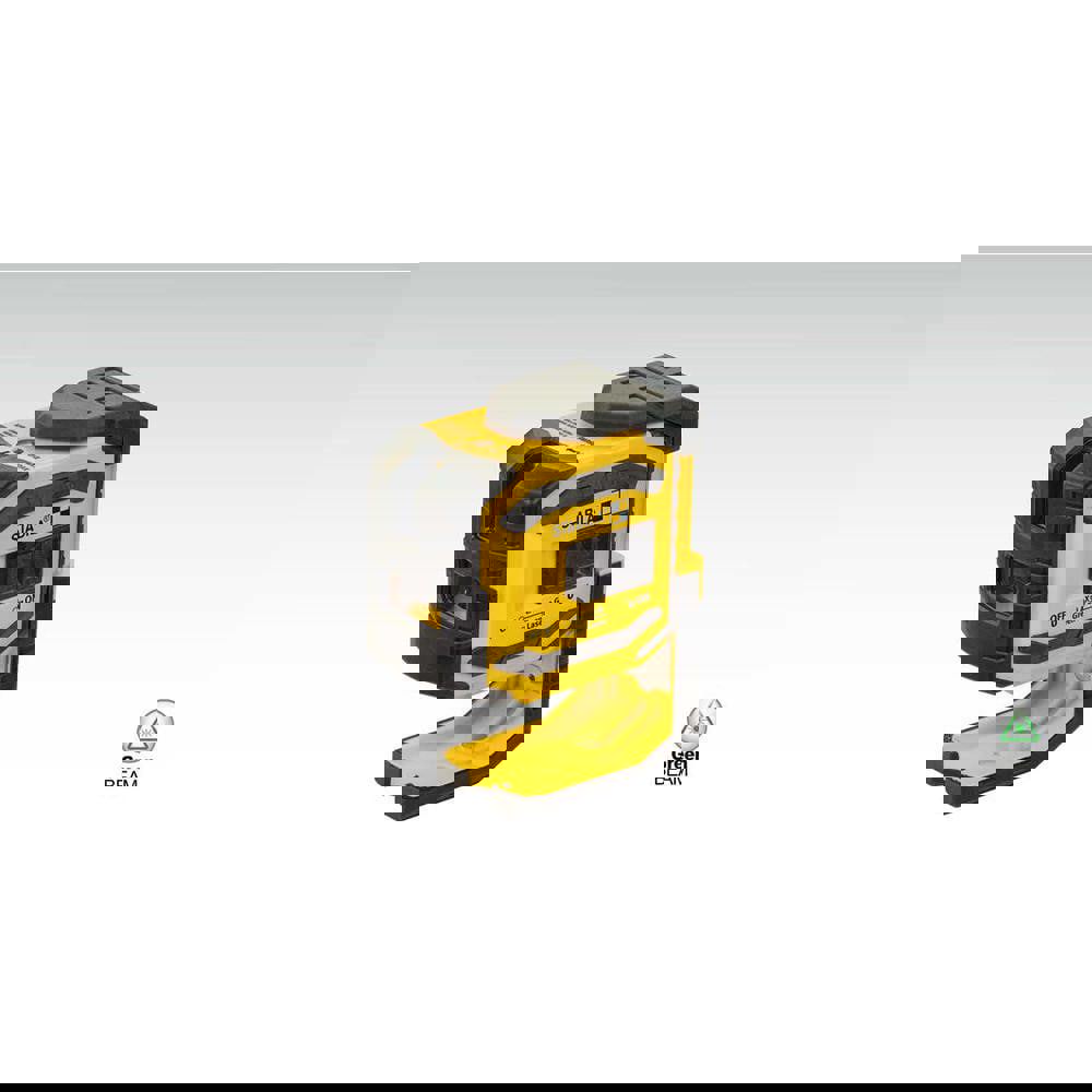 Cross Line & Plumb Points Level: 4 Beams, Class II, Green Beam