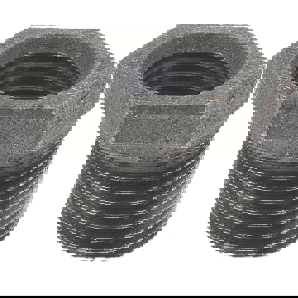 Black Hex Bushing: 1-1/4 x 1