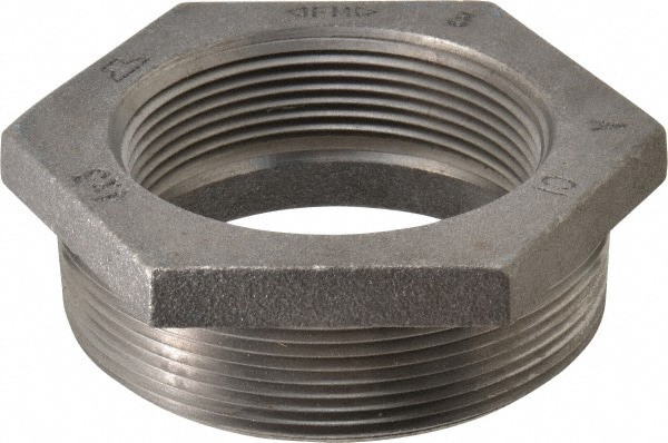 Black Hex Bushing: 4 x 3