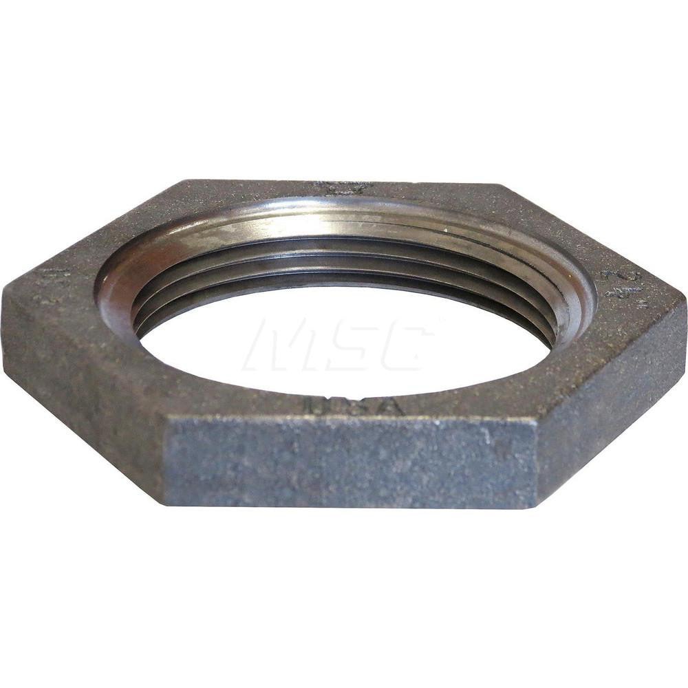 Black Hex Locknut: 4
