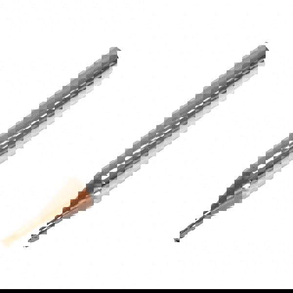 Corner Radius End Mill: 1.5 mm Dia, 1.13 mm LOC, 0.05 mm Radius, 4 Flutes, Solid Carbide