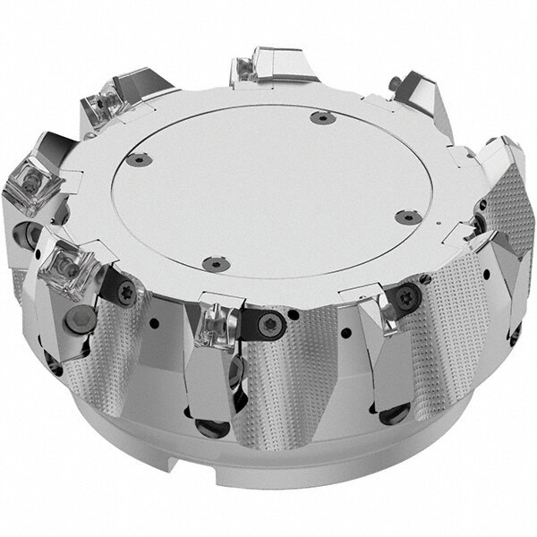 160mm Cut Diam, 40mm Arbor Hole, 6mm Max Depth of Cut, 48&deg; Indexable Chamfer & Angle Face Mill
