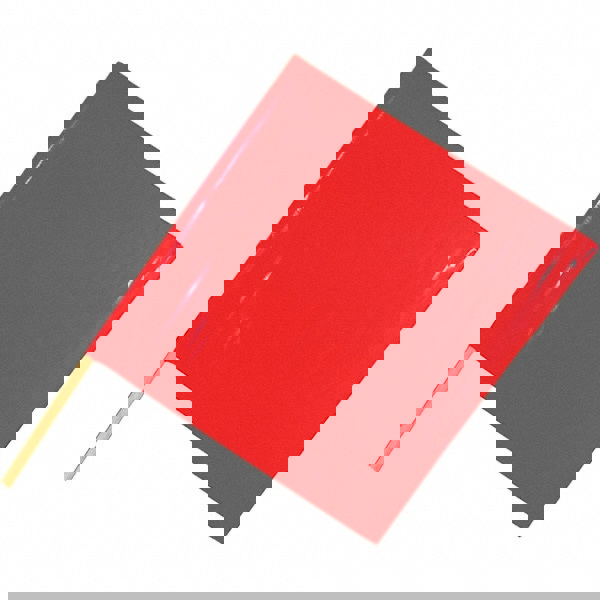 Traffic Flags; Material: Vinyl ; Dowel Handle Diameter (Inch): 2