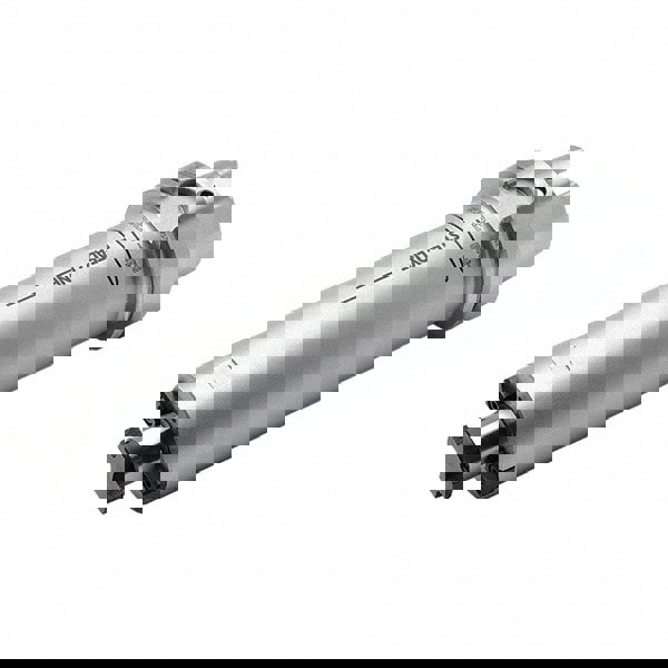 Shell Mill Holder: HSK125, Taper Shank