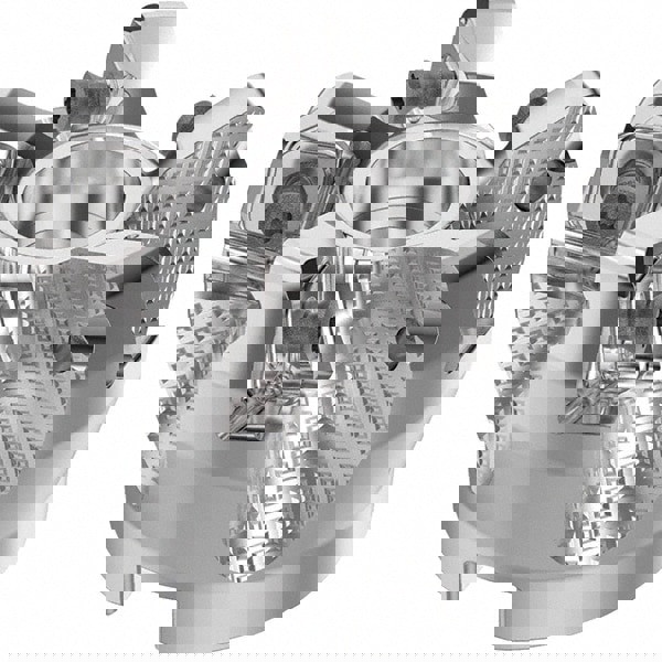 50mm Cut Diam, 22mm Arbor Hole, 8mm Max Depth of Cut, 71° Indexable Chamfer & Angle Face Mill