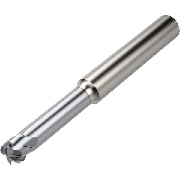 Diamond Pattern Router Bit: 4 mm Dia, 0.43 mm LOC, 10 mm Shank Dia, End Mill