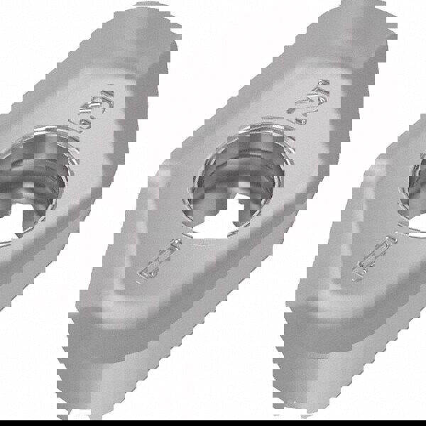 Milling Insert: XPKX080331PDER-E06, H25, Solid Carbide