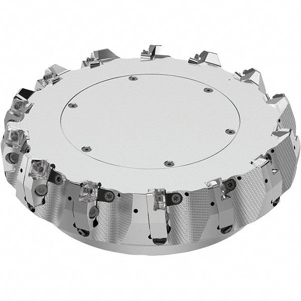 250mm Cut Diam, 60mm Arbor Hole, 8mm Max Depth of Cut, 71&deg; Indexable Chamfer & Angle Face Mill