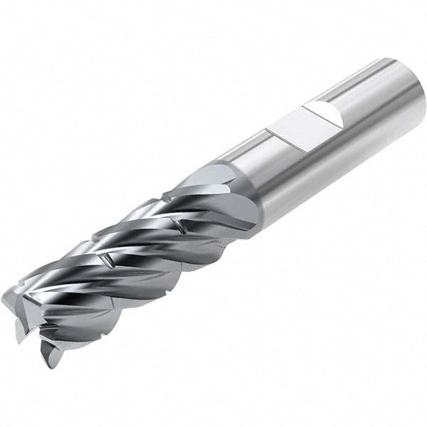 Corner Radius End Mill: 1/2