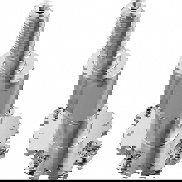 Indexable Slotting Cutter: 4 mm Cutting Width, 63 mm Cutter Dia, Combimaster Connection, 17.7 mm Max Depth of Cut