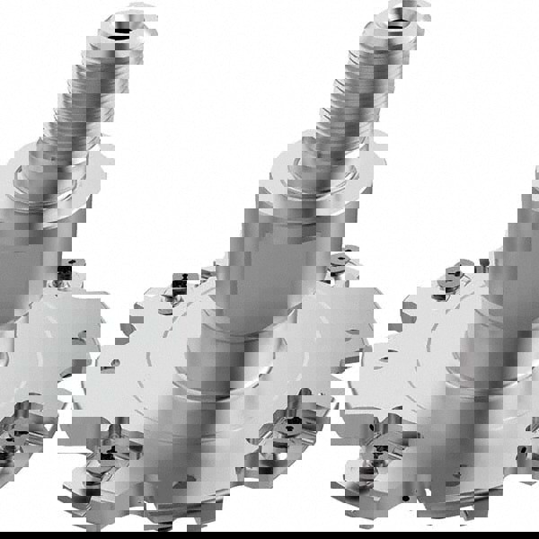 Indexable Slotting Cutter: 7 mm Cutting Width, 80 mm Cutter Dia, Combimaster Connection, 26.3 mm Max Depth of Cut