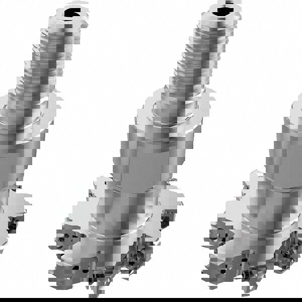 Indexable Slotting Cutter: 12 mm Cutting Width, 63 mm Cutter Dia, Combimaster Connection, 14.9 mm Max Depth of Cut