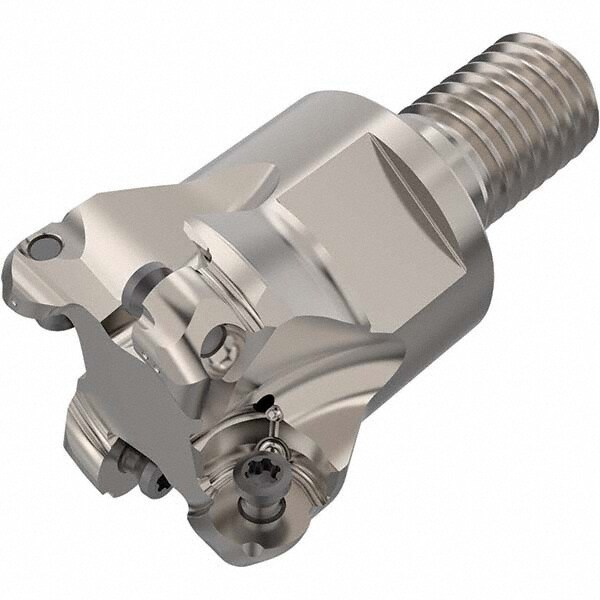 Indexable Copy End Mill: 5 mm Max Depth of Cut, Through Coolant