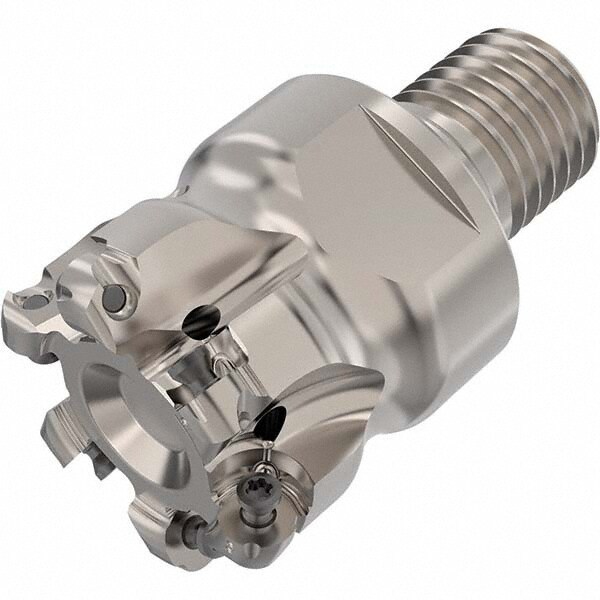 Indexable Copy End Mill: 5 mm Max Depth of Cut, Through Coolant