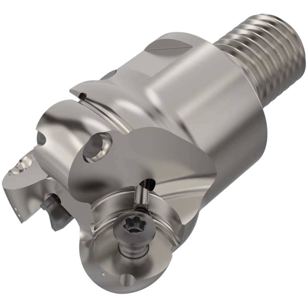 Indexable Copy End Mill: 8 mm Max Depth of Cut, Through Coolant