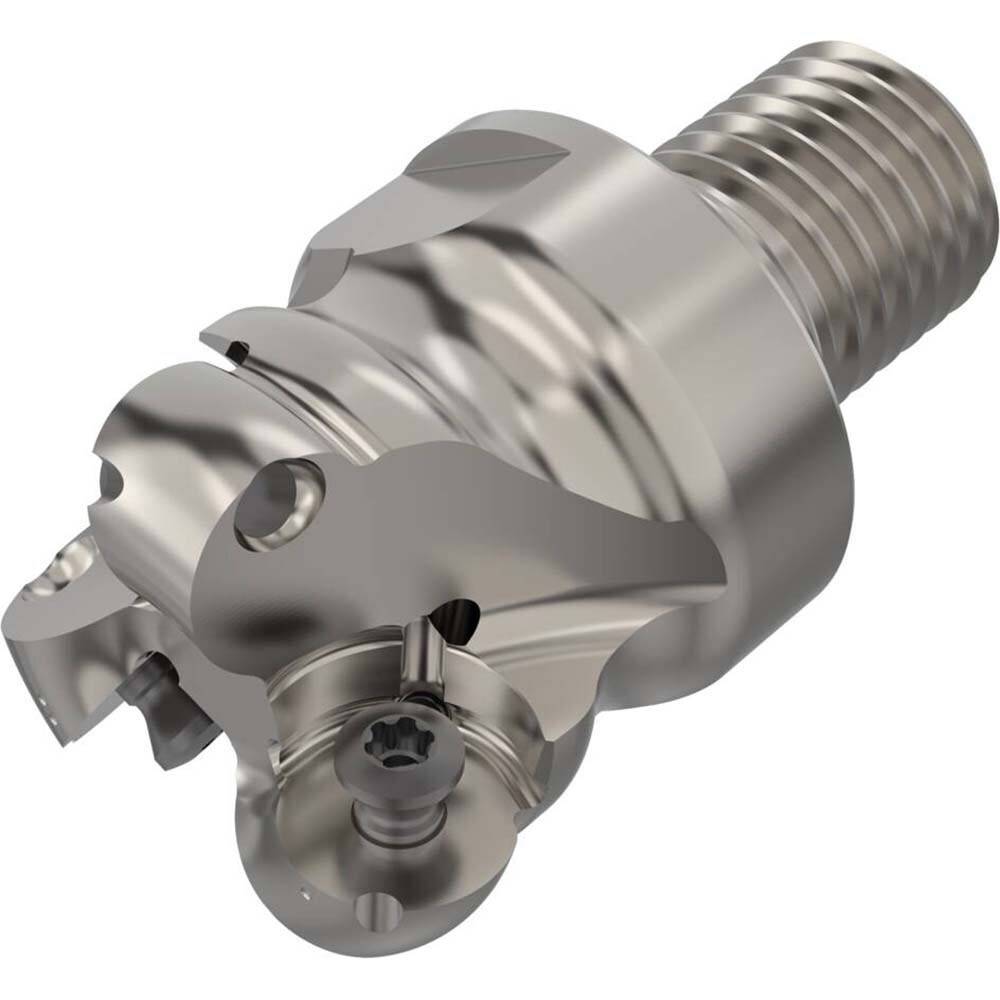 Indexable Copy End Mill: 8 mm Max Depth of Cut, Through Coolant