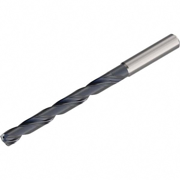 Taper Length Drill Bit: 10 mm Dia, 140 &deg; Point, Solid Carbide
