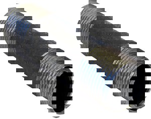 1-1/2X8-1/2 BLK STL NIP