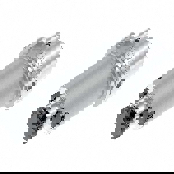 Shell Mill Holder: HSK100A, Taper Shank