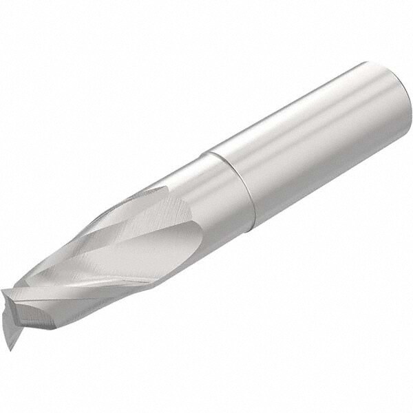 Square End Mill: 1/2'' Dia, 3/4'' LOC, 1/2'' Shank Dia, 3'' OAL, 2 Flutes, Solid Carbide