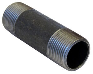Black Pipe Nipples & Pipe; Pipe Size (Inch): 3/4 ; Length (Inch): 2-1/2 ; Schedule: 80 ; Construction: Welded ; Full or Partial Threading: Threaded on Both Ends ; Lead Free: No