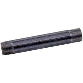 Black Pipe Nipples & Pipe; Pipe Size (Inch): 3/4 ; Length (Inch): 3 ; Schedule: 80 ; Construction: Welded ; Full or Partial Threading: Threaded on Both Ends ; Lead Free: No