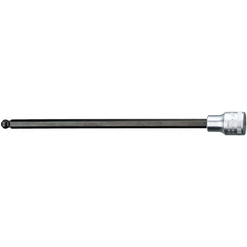 Hand Hex & Torx Bit Sockets; Socket Type: Ball End Socket ; Hex Size (mm): 8.000 ; Insulated: No ; Tether Style: Not Tether Capable ; Material: Chrome Alloy Steel ; Finish: Chrome-Plated
