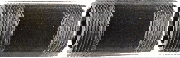 Black Pipe Nipple: 1-1/4