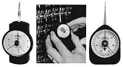 Mechanical Tension & Compression Force Gages; Accuracy: 0.01 x (Maximum Dial Reading + Actual Test Reading) g