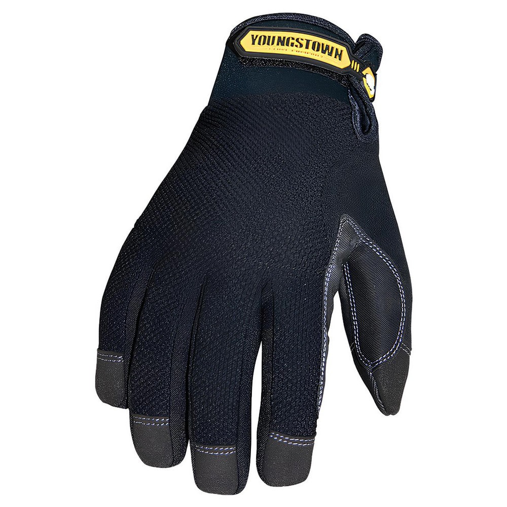 General Purpose Work Gloves: Medium, Synthetic Suede